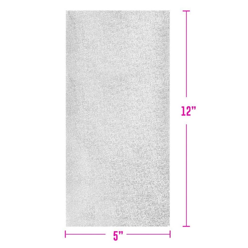 Colortrak Embossed Hair Coloring Foil Sheets, Professional, Convenient 5 x 16 inch Extra Long Pre-cut Sheets, Easy to Grab During Processing, Silver, No Separating Tissues Need, 200 Foils Per Box - Image 3