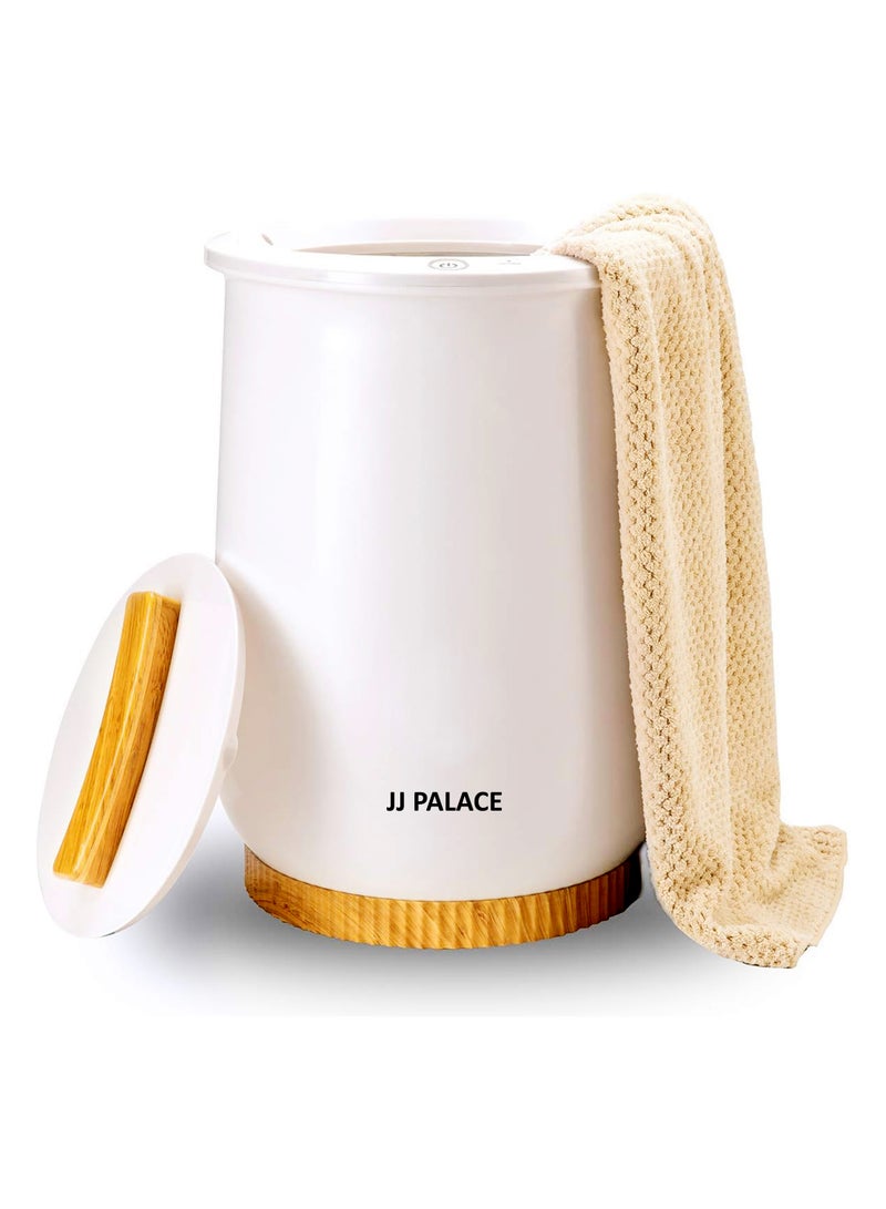 JJ PALACE JJ PALACE Towel Warmer Quality Tested  Luxury Towel Warmer Bucket Large Towel Warmers for Bathroom Auto Shut Off Fits Up to Two 40X70 Oversized Towels Bathrobes Blankets PJs and More CL1 - Image 1