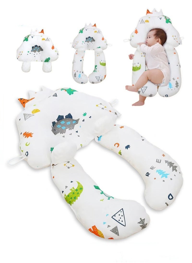 DOOKOO Baby Shaping Pillow for Infants and Toddlers, Adjustable and Removable Design, Breathable and Washable, Toddler Sleep Security Gods, Head Shape Correction Deviated Head Soothing Pillow  - Image 1