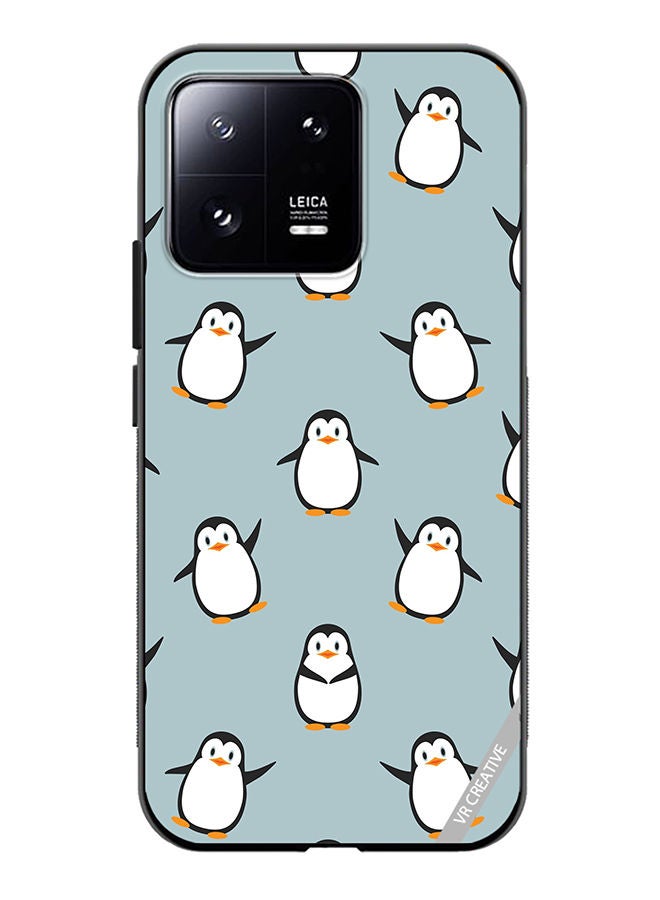 VR CREATIVE Protective Case Cover For Xiaomi 13 Senguin Design Multicolour - Image 1