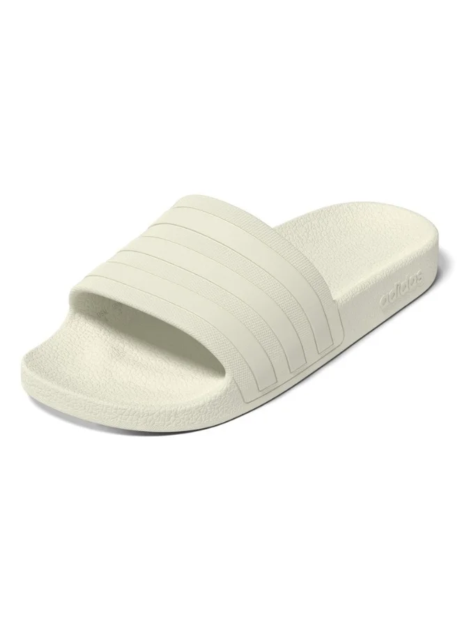 Adidas Adidas Adilette Aqua White Sportswear Slides For Women 4