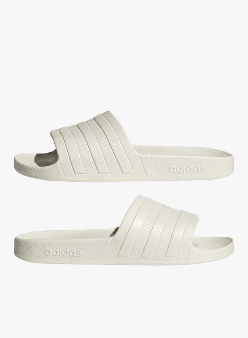 Adidas White Adilette Aqua Slides  | Best Price UAE