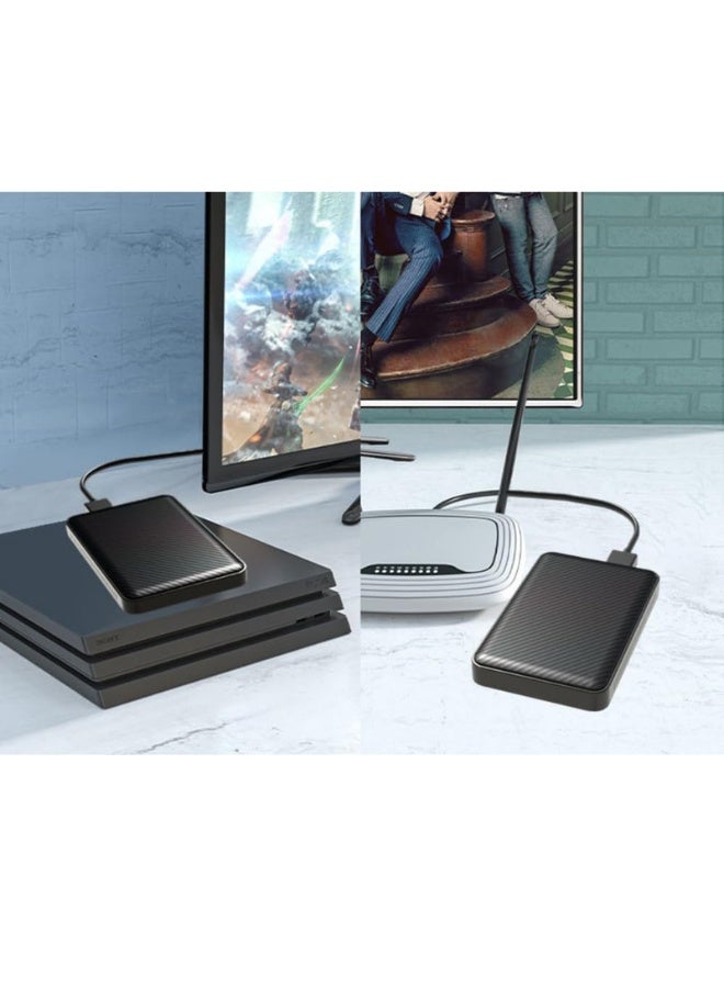 500G External Hard Drive-USB 3.0 Portable HDD Ultra Slim External Hard Drives 5Gbps High Speed Hard Drive-ps5 External Hard Drive for PC, Laptop (500G) - Image 4
