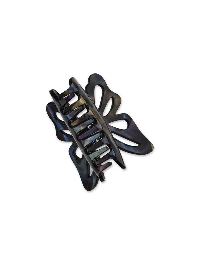Scunci Glamoween Large Claw Clip Butterfly Design Halloween Theme Black 1Piece - Image 3