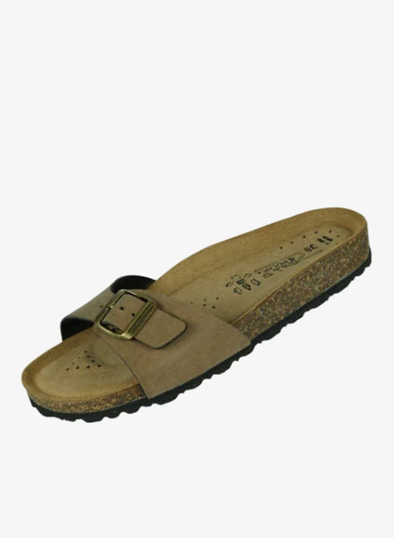 Biochic Nocciola Biochic Ladies Single Strap Sandals 012-478 237K-Nocciola for Women | Best Price UAE