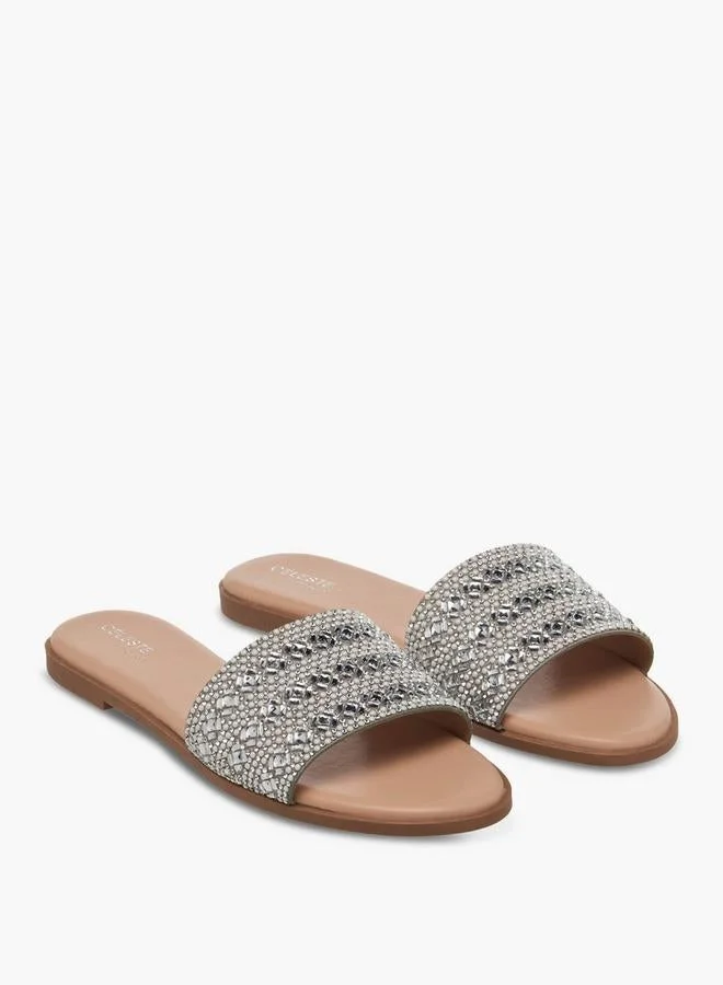 Celeste Women Embellished Slip-On Sandals Ramadan Collection