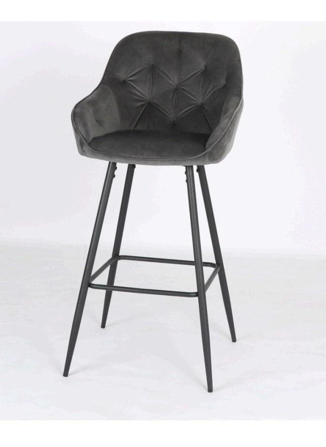 Generic - Bar stool with soft padded seat and backrest - Image 1