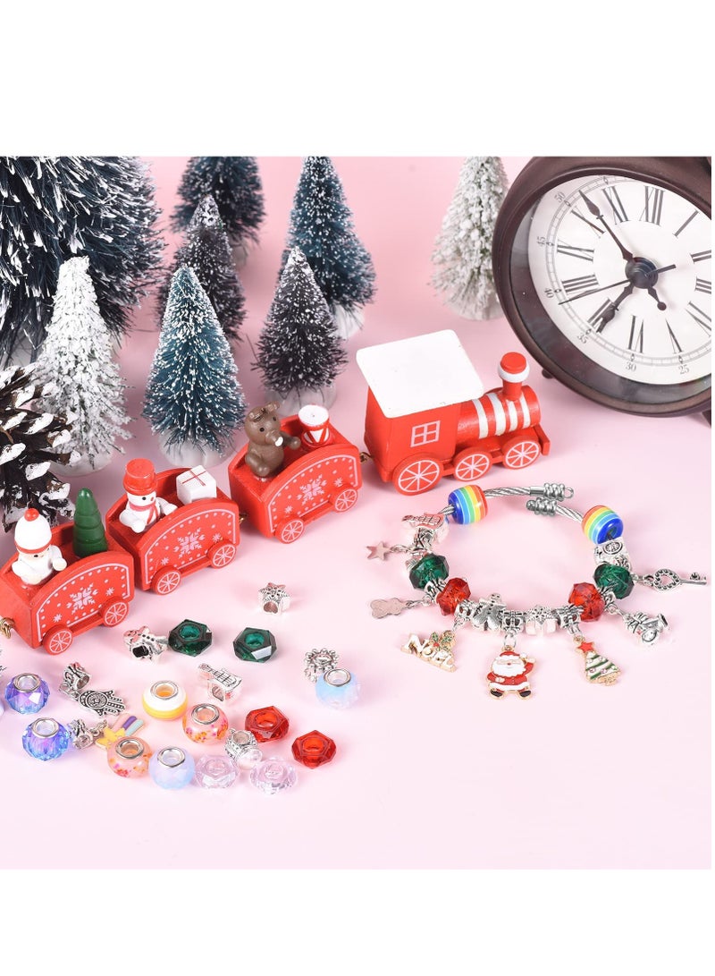 Excefore Charm Bracelet Making Kit Teen Girl Gifts Jewelry Making Kit Unicorn Mermaid Girl Toys Art Supplies Crafts for Girls Age - Image 2