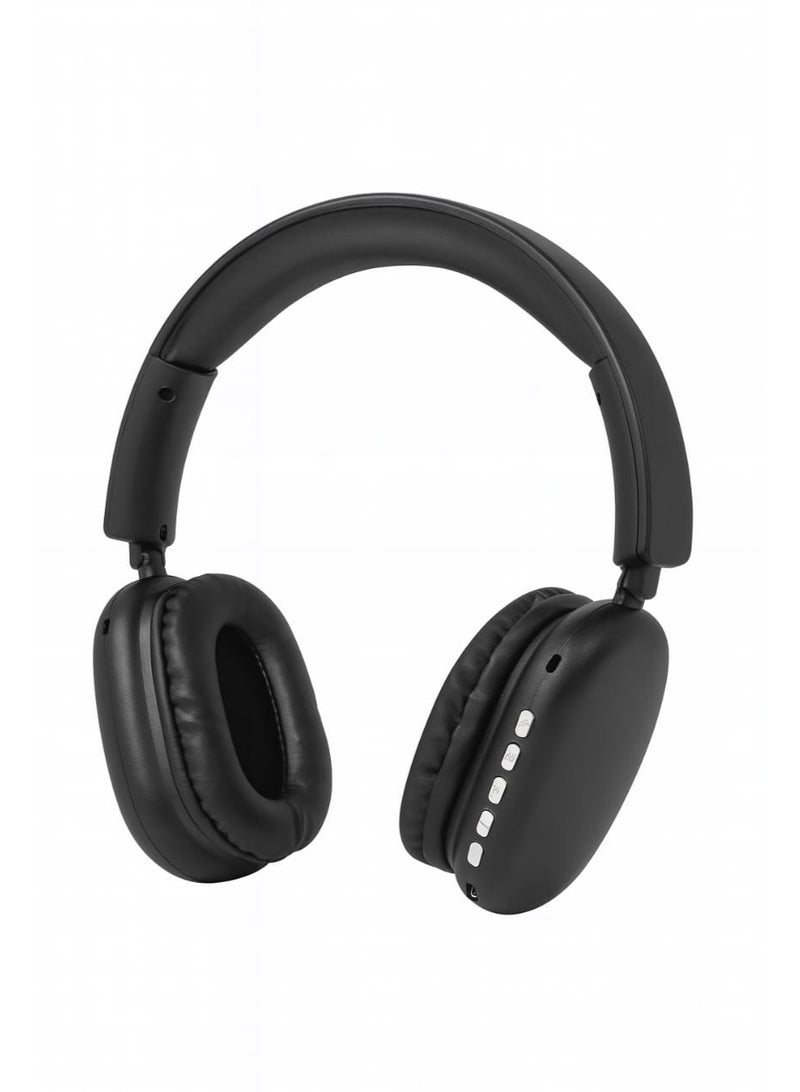 سماعة رأس لاسلكية B25 تتميز السماعة بإضاءة RGB متعددة الألوان تمنحها مظهرًا عصريًا، مع تصميم مريح قابل للطي للاستخدام الطويل. تعمل بتقنية Bluetooth لتوصيل سريع ومستقر مع إمكانية الاستخدام بسلك AUX في أي وقت. تحتوي على ميكروفون مدمج لإجراء المكالمات بجودة عالية، وأزرار جانبية للتحكم في الصوت والتشغيل.