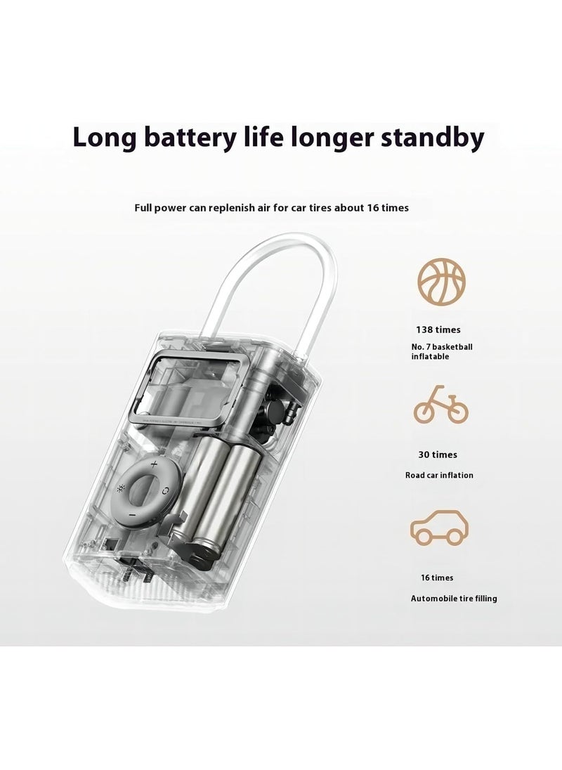 Xiaomi - Xiaomi Mijia Portable Air Compressor 2 Pro,Portable Electric Air Compressor Inflatable Treasure 150psi High Pressure For Bike Car Scooter Football - Image 1