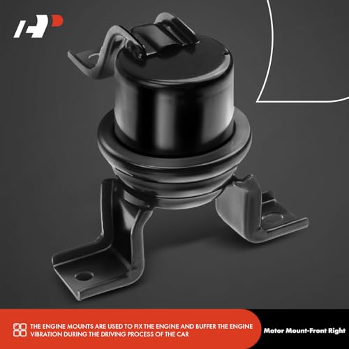 A-Premium 4PCS Engine Motor Mount and Transmission Mount Set Compatible with Mitsubishi Lancer 2002 2003 2004 2005 2006 2007 L4 2.0L, Manual Transmission - Image 4