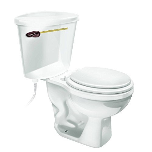 Fluidmaster 687 Universal Toilet Tank Lever in Oil Rubbed Bronze, Designer Curved Toilet Handle With Brass Arm - Image 5