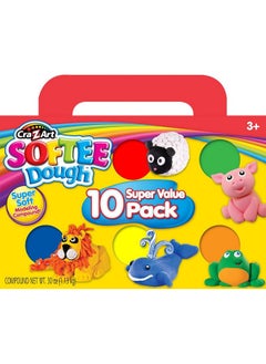 Cra-Z-Art Softee Dough 10 Pack (13565)  - Image 1