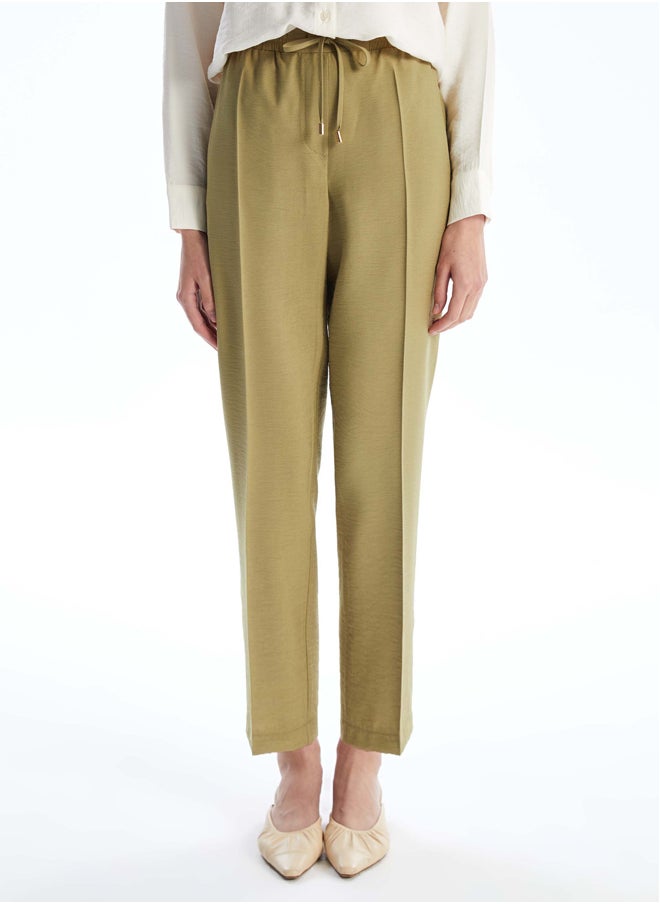 LC WAIKIKI Elastic Waist Comfortable Fit Women's Trousers  - Image 3