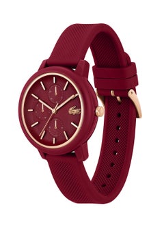 Women's Analog Round Shape Silicone Wrist Watch 2001328 - 38 Mm