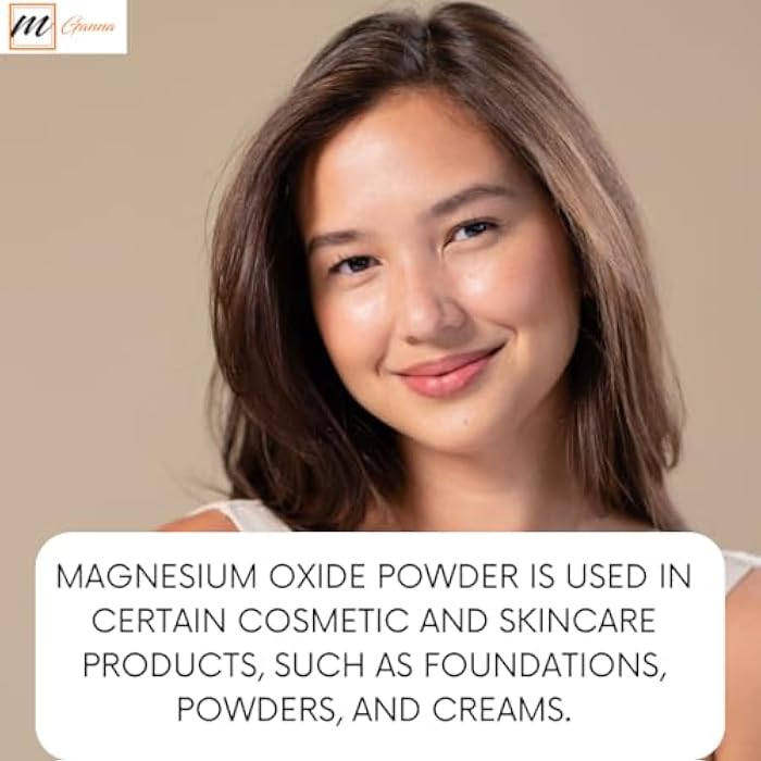 mGanna Pure Magnesium Oxide Powder 0.5 lbs / 227 GMS - Image 5