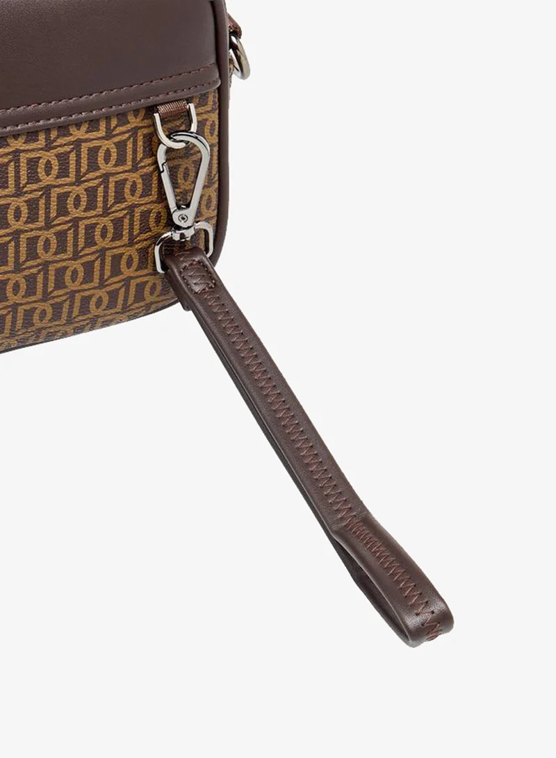 Duchini  Men Monogram Print Crossbody Bag for Men | Best Price UAE