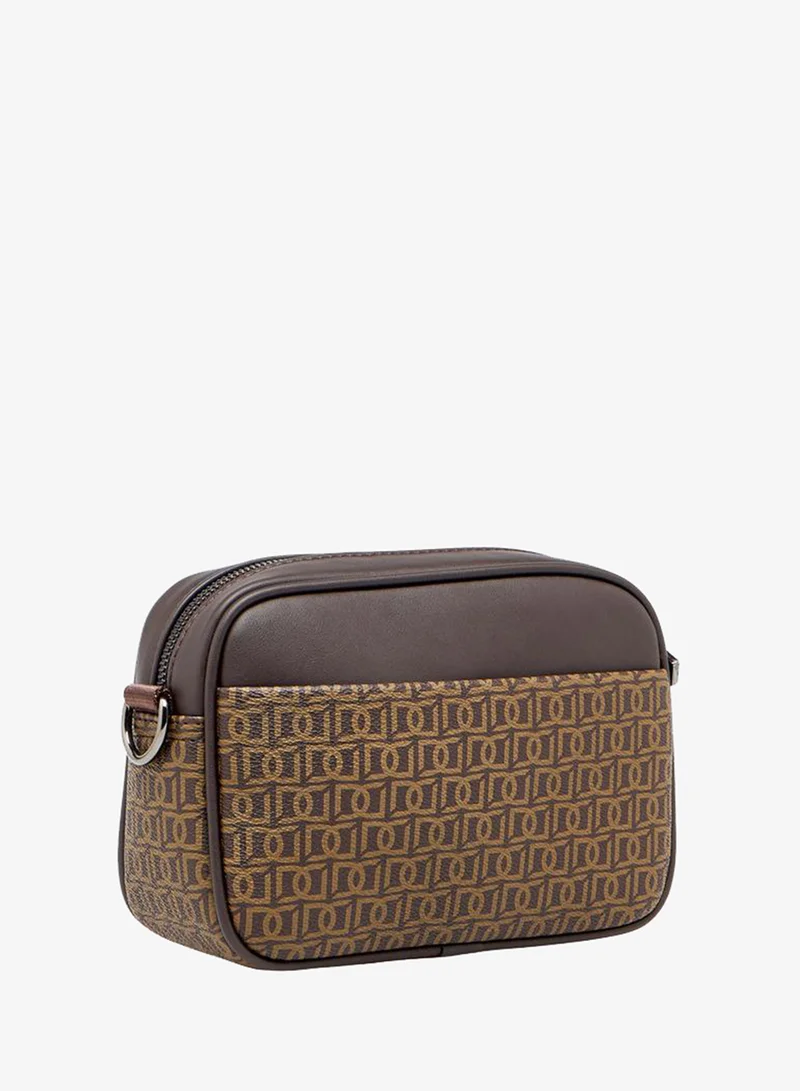 Duchini  Men Monogram Print Crossbody Bag for Men | Best Price UAE