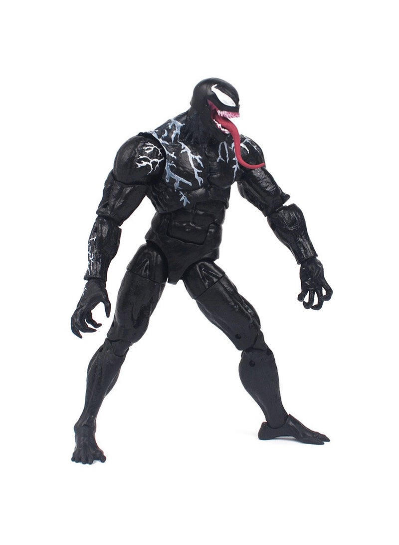 Compatible with Marvel Legend Venom Action Figures - Venom Action Figure (Fighting Venom) - Image 2
