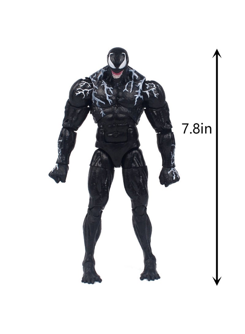 Compatible with Marvel Legend Venom Action Figures - Venom Action Figure (Fighting Venom) - Image 3