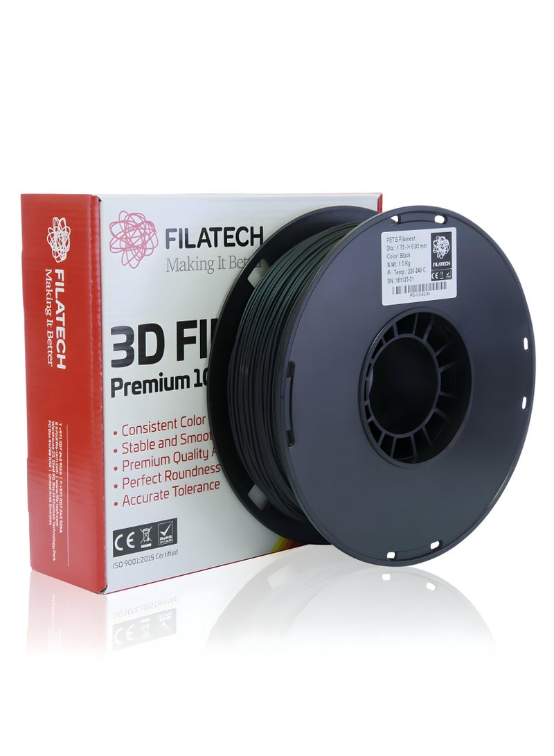Premium PETG 3D Printing Filament – 1.75mm, Industrial-Grade, FDA Approved, Heat-Resistant
