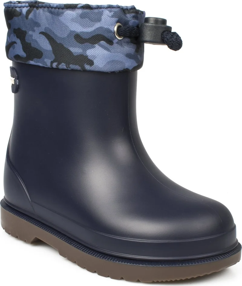 ايجور W10212K Bimbi Camo Rain Navy Blue Kids Boots
