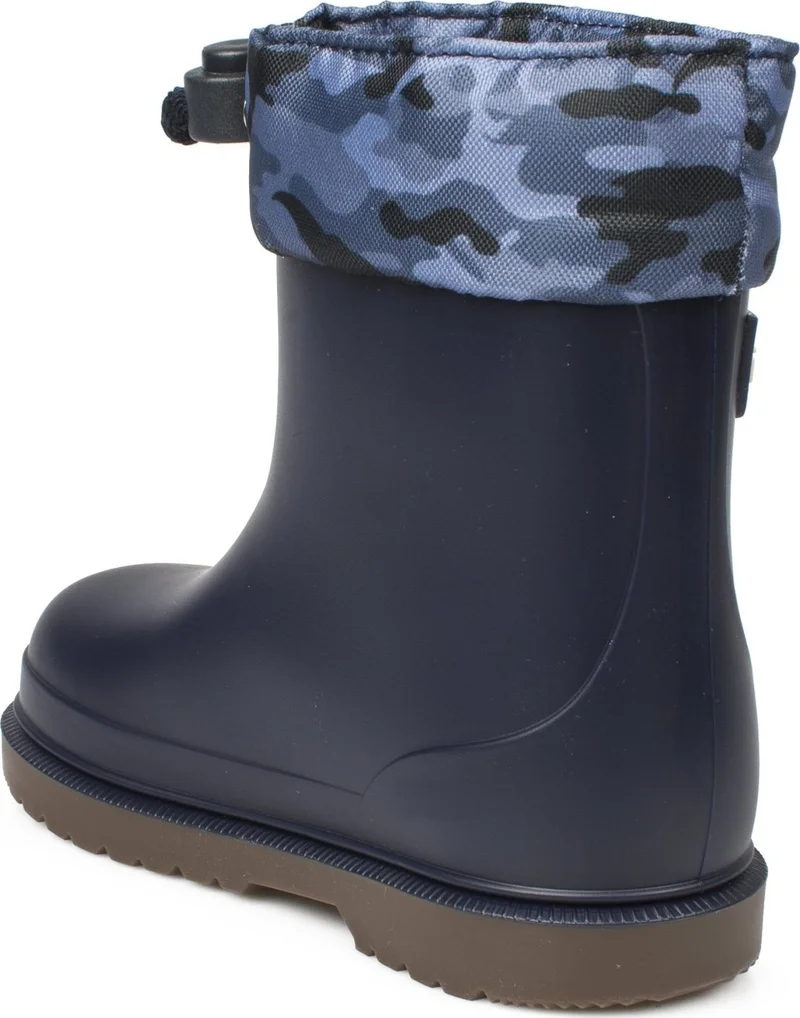 ايجور W10212K Bimbi Camo Rain Navy Blue Kids Boots
