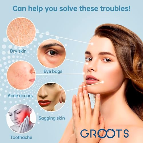Groots Ice Roller for Face | Ice Roller for Face Massager | Face Ice Roller for Men & Women | Ice Cube Roller for Glowing Skin & Puffy Eyes | Reusable & Unbreakable (Multi color) - Image 4