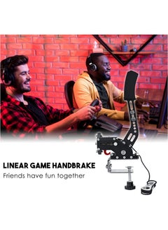 FlashHawk 16-bit USB handbrake for PC System Racing Games, with Clip Suitable, suit for Logitech G27/G29  - Image 4