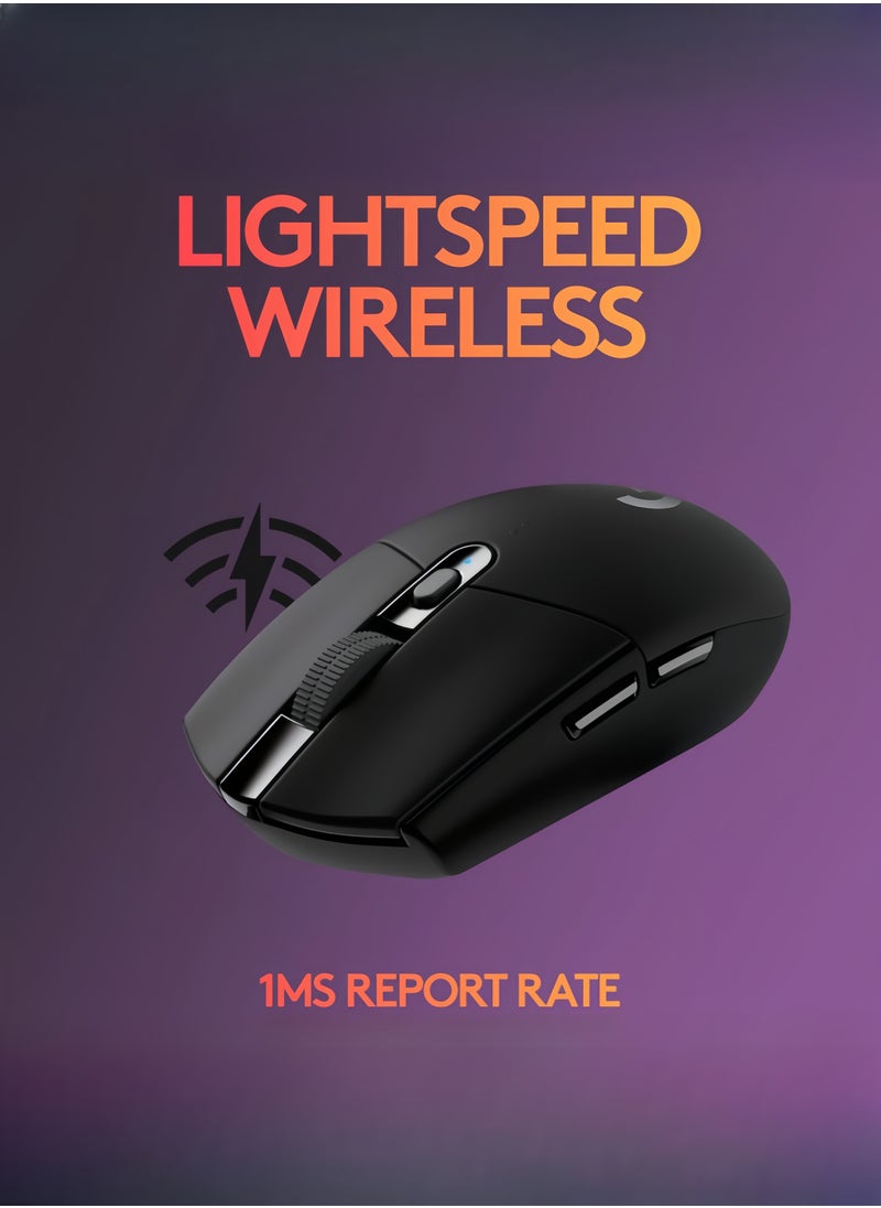 Logitech G304 Lightspeed Wireless Gaming Mouse Black  - Image 5