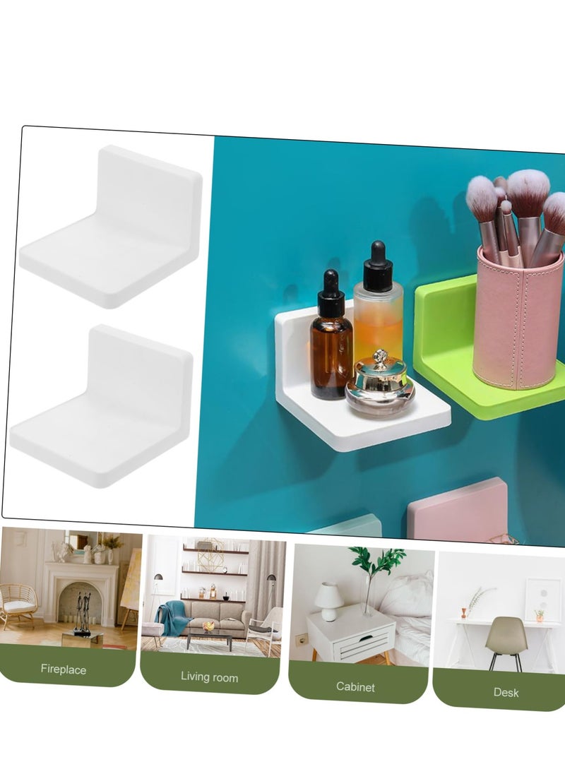 Mordely Multifunction Wall Mounted Storage Rack Adhesive Soap Sponge Holder Kitchen Bathroom Shelves No-drill Hole For Key  - Image 4