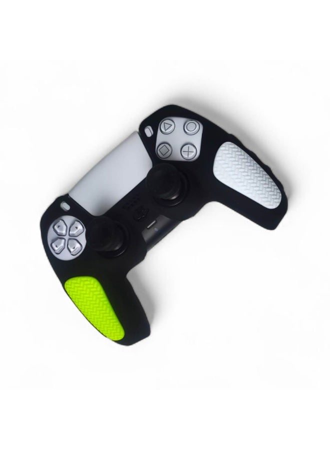 Silicone Cover for PS5 Controller with Anti-Slip Grips – Stylish Dual-Color Design  - Image 4