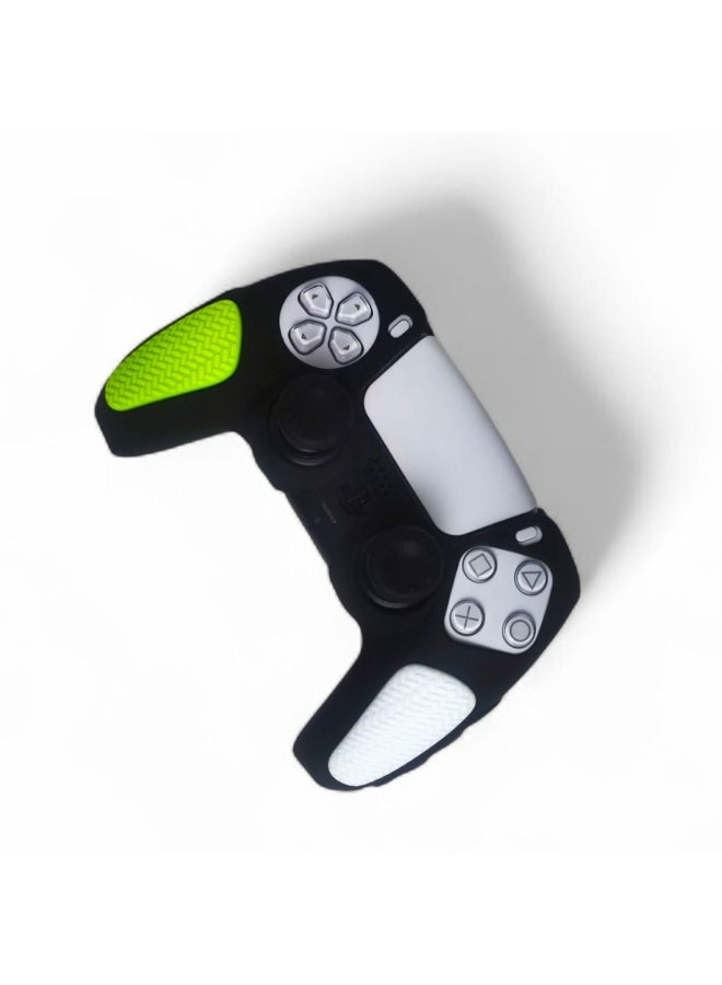 Silicone Cover for PS5 Controller with Anti-Slip Grips – Stylish Dual-Color Design  - Image 3