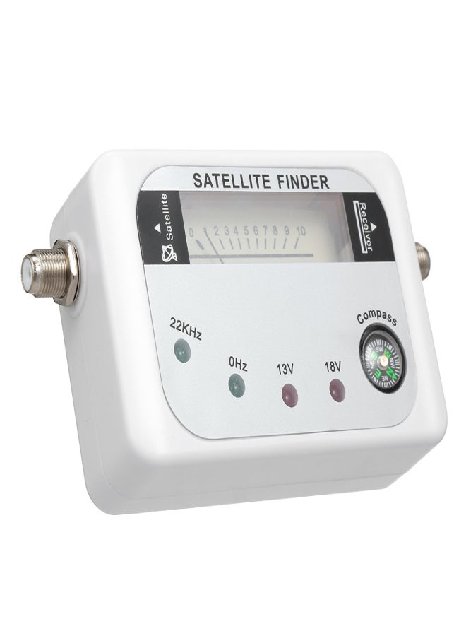 9508 Satellite Signal Finder Digital Signal Finder TV Receiver with Compass Pointer LED Indicator Lamp - Image 5