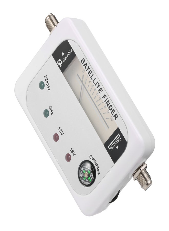 9508 Satellite Signal Finder Digital Signal Finder TV Receiver with Compass Pointer LED Indicator Lamp - Image 4