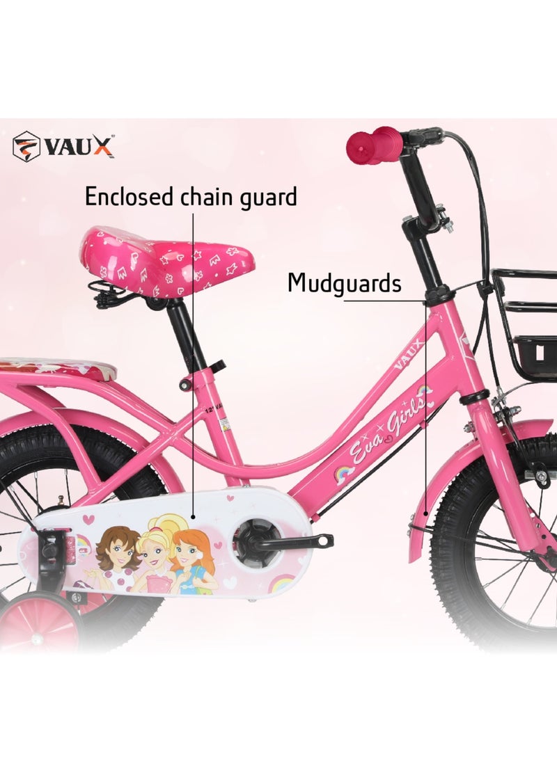 Vaux Eva Road Bike || 16 Inch Wheel Size || For Kids || Adjustable Seat || Pink - Image 5