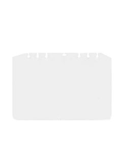 Suillty 6 Holes Transparent Frosted Pvc Binder Pages Paper Sheet Dividers Insertable Cards Index Page Tab For Notebook Notepad Journal Diary Planner Memo(A510Pack)  - Image 5