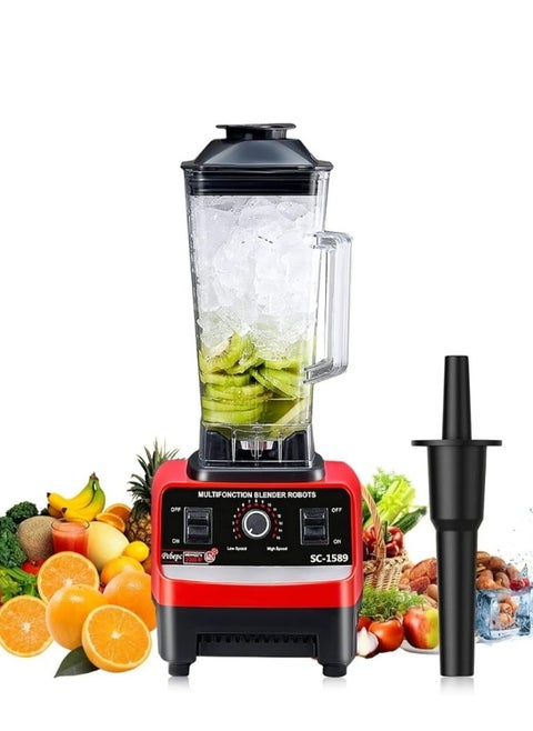 Multifunctional Power Blender 2.5L  High-Speed Professional Blender for Smoothies, Ice Crushing, and Food Processing - BPA-Free, Variable Speed Control, Heavy-Duty Kitchen Blender 1600W