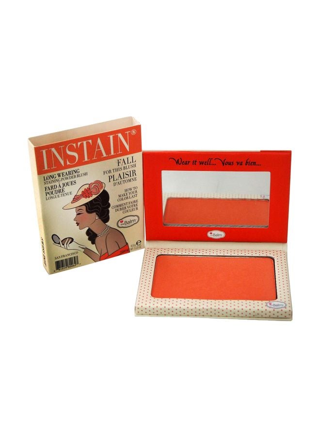 theBalm Cosmetics Long Wearing Powder Staining Blusher Swiss Dot Peach