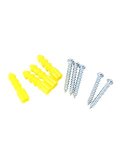 LAWAZIM Plastic Anchors with Drywall Screws-88 Piece- Heavy Duty Secure Fastening Multi-size Anchors and Steel Screws -for Picture Hanging Shelves Curtain Rods Home Improvement DIY Projects and Garage  - Image 3