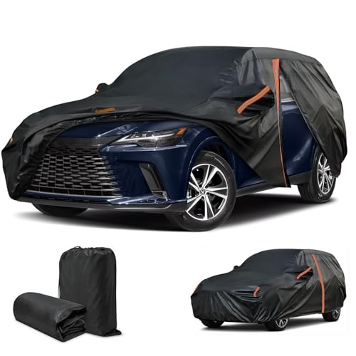 JAOGAUS Car Covers for Automobiles All Weather Waterproof, Cover for Lexus RX350/450h/350 F Sport/350L/450h/RX 450hL/350 F Sport/450h F Sport/350h/450h+, Sun UV Dust Snow Protection - Image 1