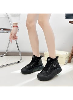 REOCLE Women's Snow Boots Warm Fur Lined Waterproof Booties Comfortable Anti-slip Short Shoes Minimalist Winter Snow Boots  - Image 4