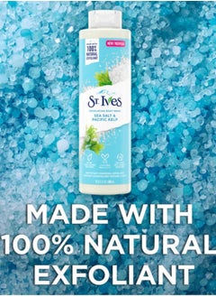ST. Ives Sea Salt Pacific Kelp Exfoliating Body Wash 650ml  - Image 3