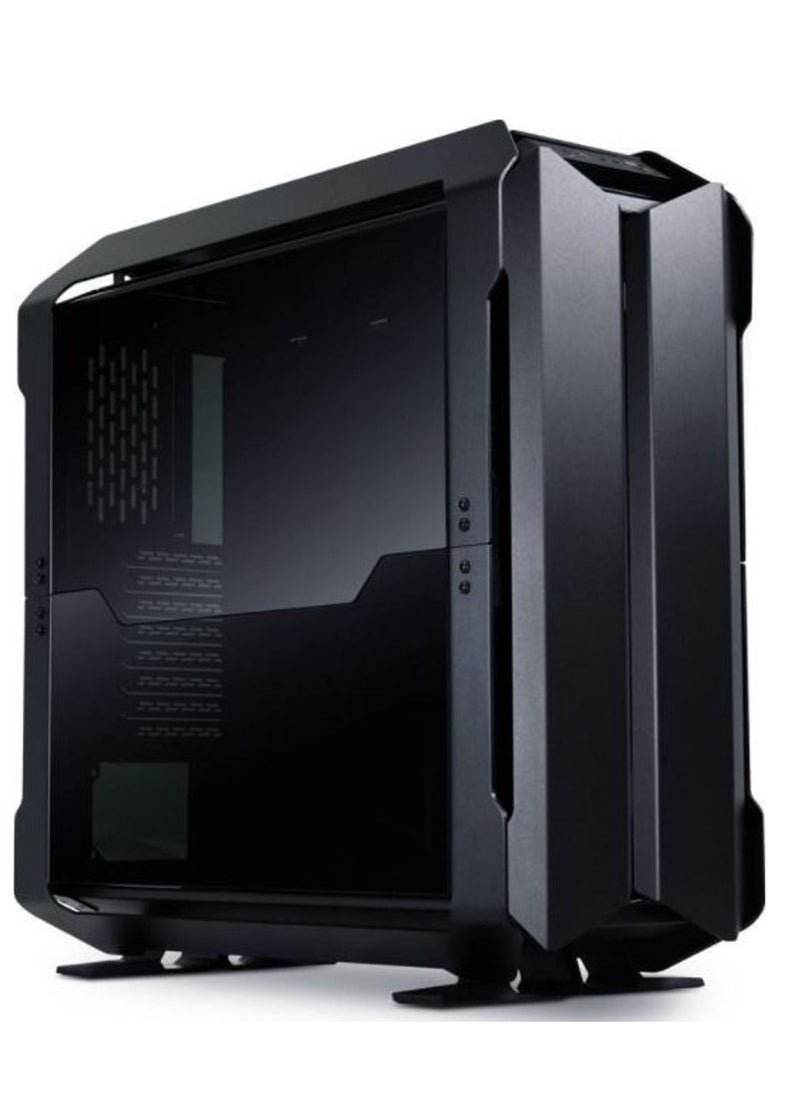 ليان لي هيكل كمبيوتر Odyssey X TR-01X Full Tower - ألومنيوم أسود، يدعم EEB/E-ATX/ATX/Micro-ATX/Mini-ITX، زجاج مقوى مزدوج الجانب 4 مم، تصميم معياري، متوافق مع مبرد 480 مم، ما يصل إلى 6 مراوح 140 مم، USB 3.1 Type-C، جاهز للتبريد المائي، أقصى خلوص لوحدة معالجة الرسومات 423 مم، أقصى طول لوحدة إمداد الطاقة 280 مم، أقصى ارتفاع لمبرد وحدة المعالجة المركزية 167 مم | G99.TR01X.00  - Image 1