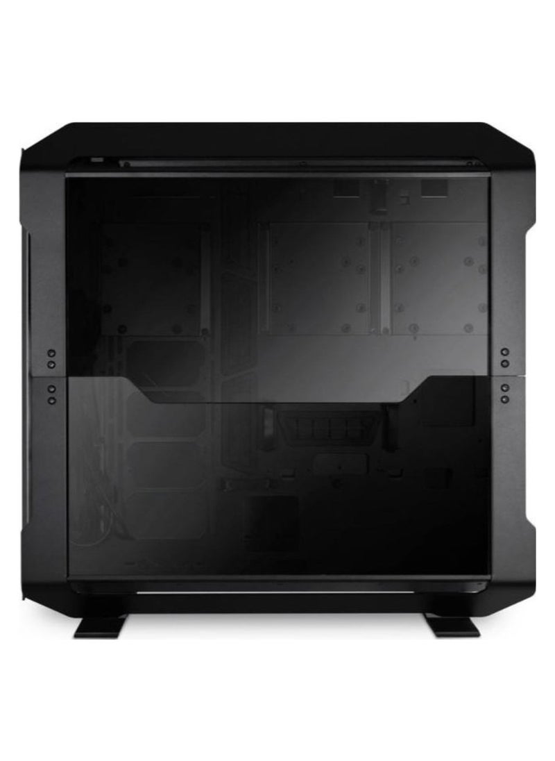 ليان لي هيكل كمبيوتر Odyssey X TR-01X Full Tower - ألومنيوم أسود، يدعم EEB/E-ATX/ATX/Micro-ATX/Mini-ITX، زجاج مقوى مزدوج الجانب 4 مم، تصميم معياري، متوافق مع مبرد 480 مم، ما يصل إلى 6 مراوح 140 مم، USB 3.1 Type-C، جاهز للتبريد المائي، أقصى خلوص لوحدة معالجة الرسومات 423 مم، أقصى طول لوحدة إمداد الطاقة 280 مم، أقصى ارتفاع لمبرد وحدة المعالجة المركزية 167 مم | G99.TR01X.00  - Image 2