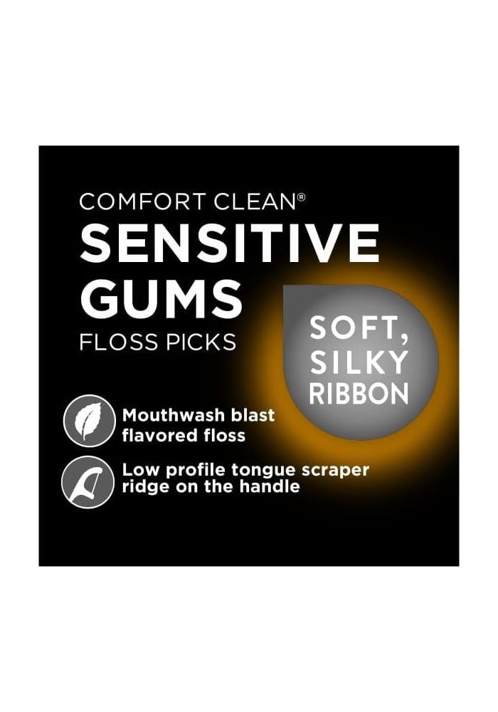 DenTek Comfort Clean Floss Picks, Silky Comfort Floss, 150 Count - Image 2