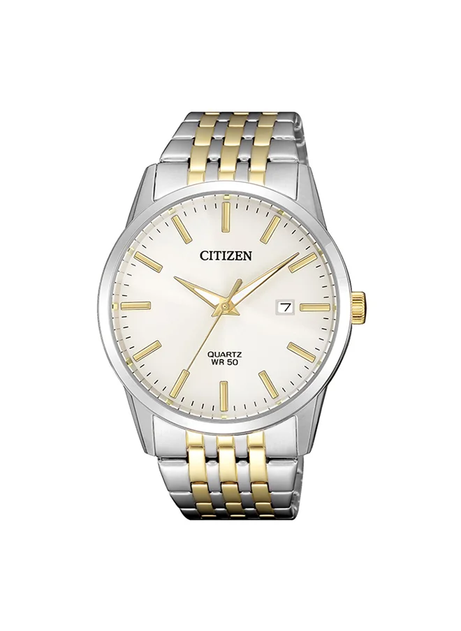 CITIZEN Men's Analog Round Shape Stainless Steel Wrist Watch BI5006-81P - 39 Mm