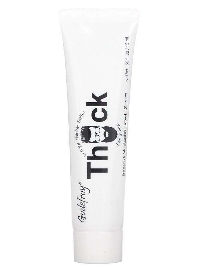 Godefroy Thick Beard & Mustache Growth Serum 0.5 fl oz (15 ml) 