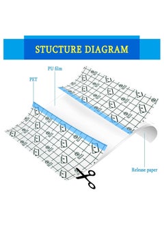 Captaintech 50pcs Shower Waterproof Patch Clear Elastic Adhesive Bandage Waterproof Clear Adhesive Bandage Tattoo Protection  - Image 4