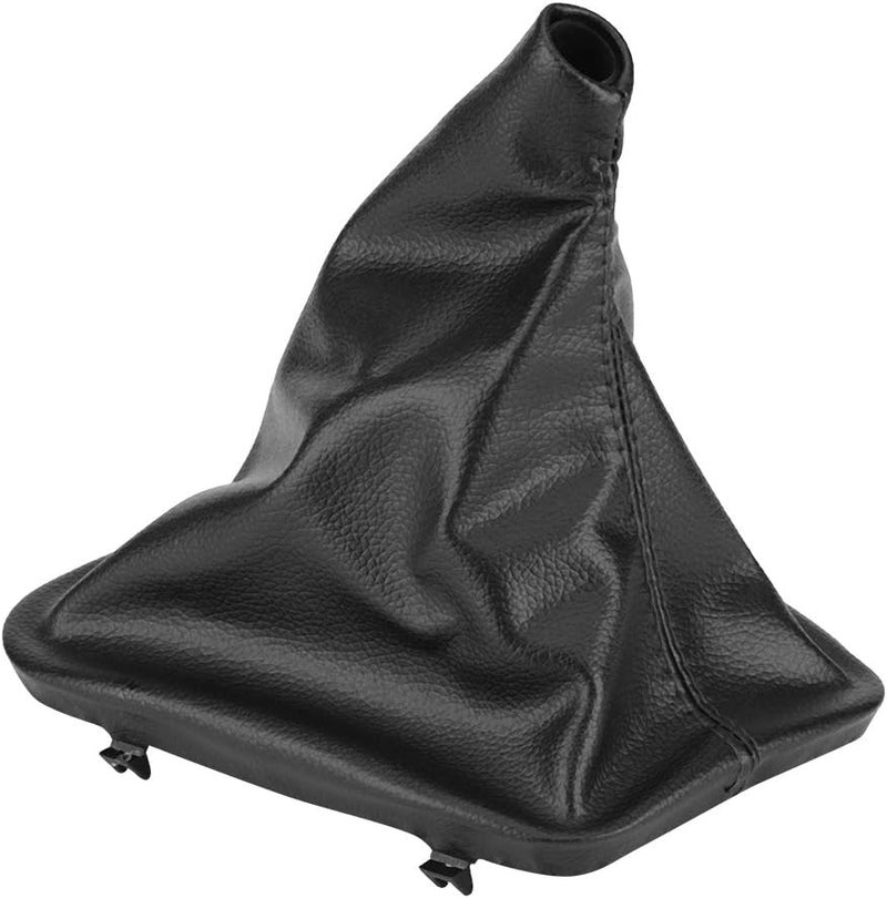 woobles Shift Knob Cover, Leather Manual Shift Knob Dust Gaiter Boot Cover for E30 E34 E36 E46 Z3 Artificial Leather black - Image 4